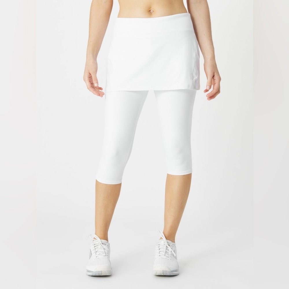 BloqUV Women's Capri Skirt - White, Size S - Picture 2 of 12